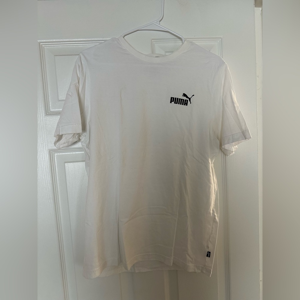 Puma Men's Classic White Tee